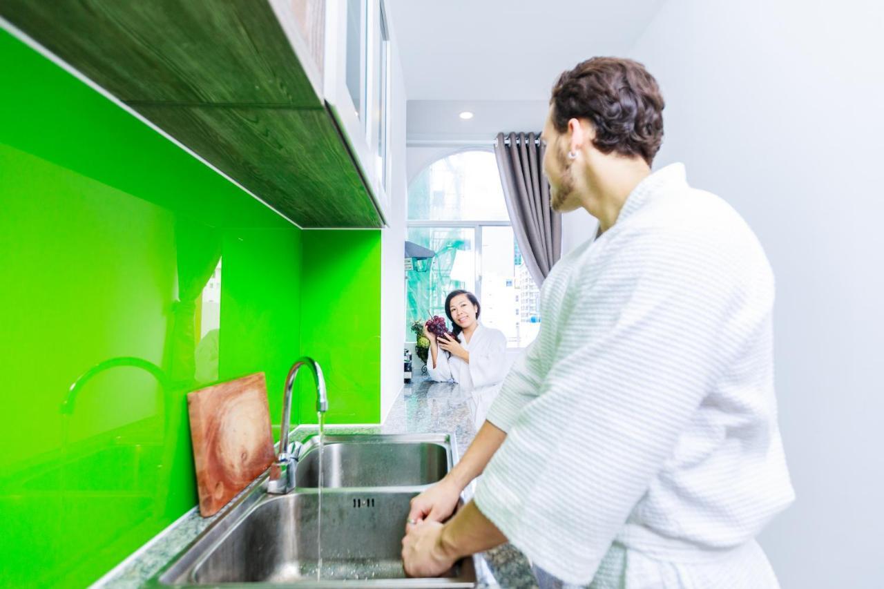 Boutique Hotel La Villa Nha Trang Bagian luar foto